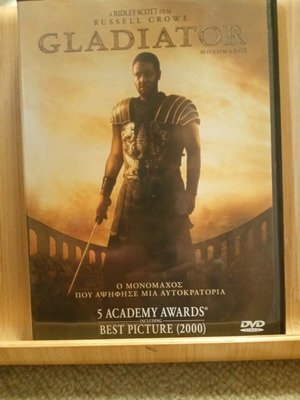 DVDs Monomahos and Megas Alexandros like new, historical, dubbed