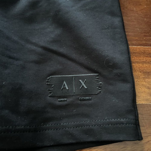 Armani Exchange black sportswear set, medium