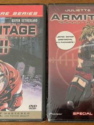 Armitage III Movie Collection DVD New Sealed, Subtitled