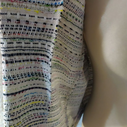 Mixed Color Tweed jacket by STELLA H new, size medium