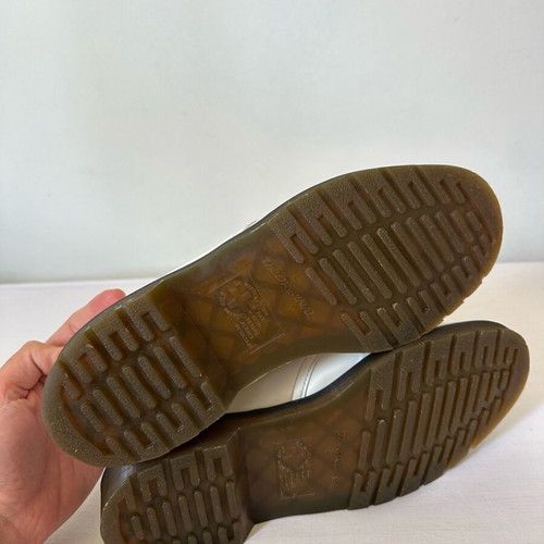 Dr. Martens shoes size 43 like new, white-cream