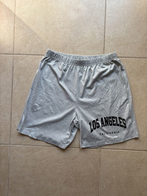 Simple gray shorts Los Angeles medium brand new