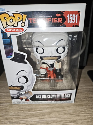 Funko Pop Terrifier Art The Clown With Bike 1591 new