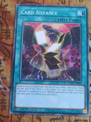 Card Advance Normal Spell σαν καινούργιο