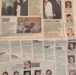 Newspaper from 2001 used, complete