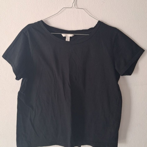 H&M Basic Black T-Shirt Size S
