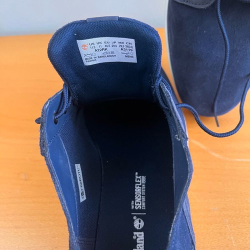 Timberland shoes blue, size 45.5, like new