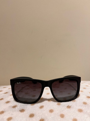 Ray Ban Justin 4165 601/8G used black authentic sunglasses