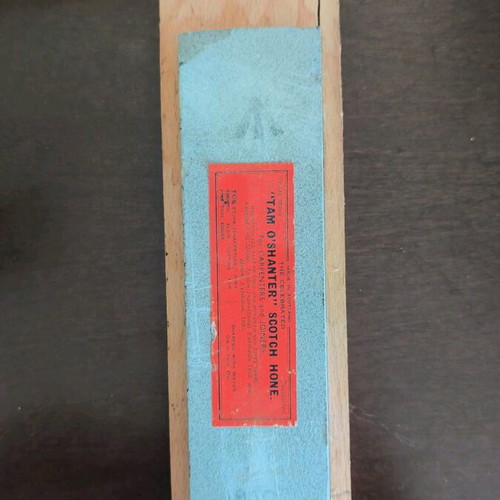 Vintage Tam O'Shanter Scotch Hone knife sharpener used