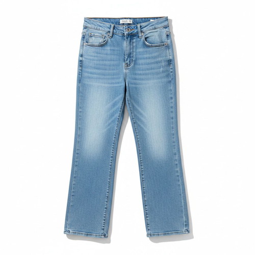 Laulia Light Wash Wide-Leg Jeans Size 36 like new