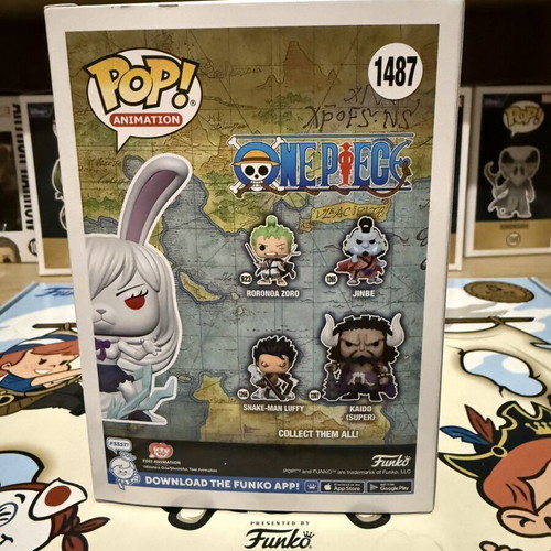 Funko POP! One Piece Carrot Sulong Form vinyl figure like new, exclusive