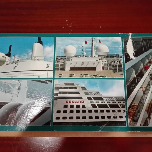 Revell model Queen Mary 2 scale 1:400 like new with paints and brushes
