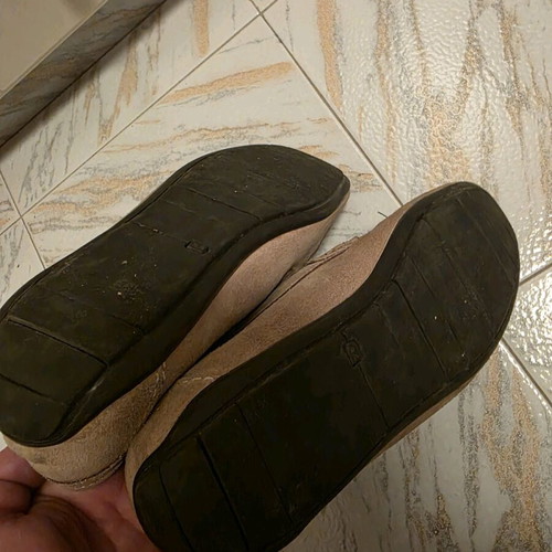 Zara man summer moccasins beige like new, size 44
