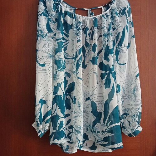 Sisley semi-transparent shirt like new