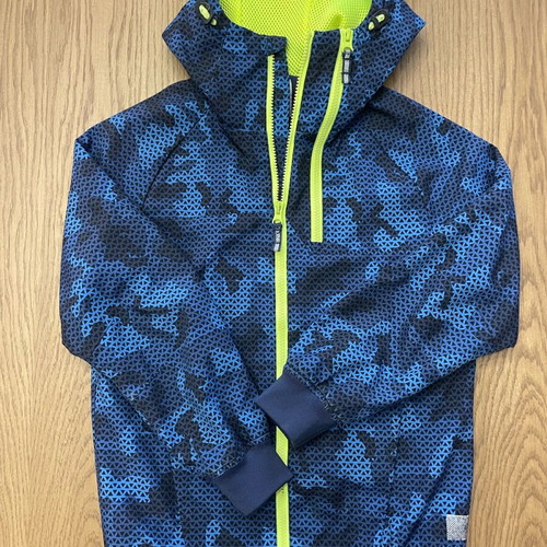 Next Kids Jacket with Hood like new, Blue and Green size 10