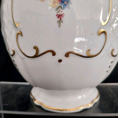 Vintage Seltmann Weiden Bavaria vase with lid