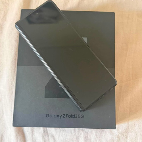 Samsung Galaxy Z Fold 3 5G used, 512GB, black, Android