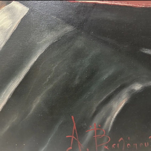Painting by Vasilopoulos like new, authentic artwork