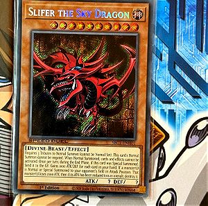 Slifer the Sky Dragon Secret Rare