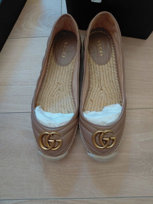 Gucci shoes like new, beige and pink, size 36