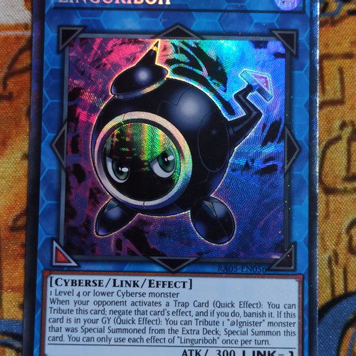 Linguriboh Yu-Gi-Oh! card like new, collector's rare