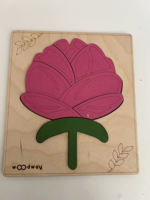 Woodway wooden educational puzzle