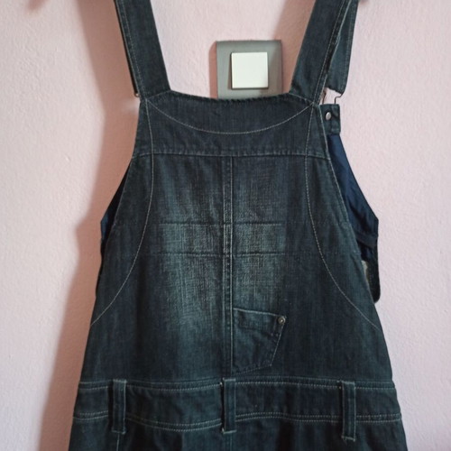 Attrattivo women's denim salopette blue small like new