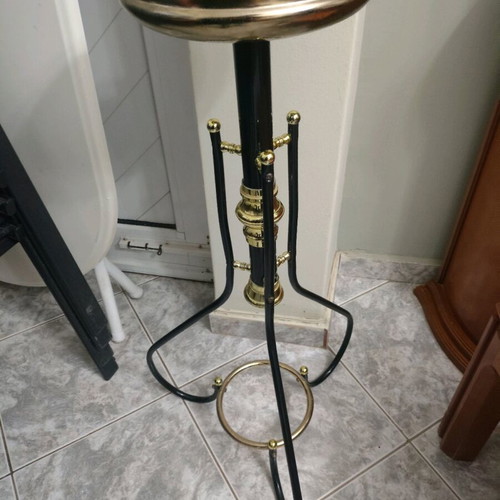 Metal vintage plant stand used