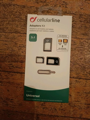 Cellularline Adapters Kit new