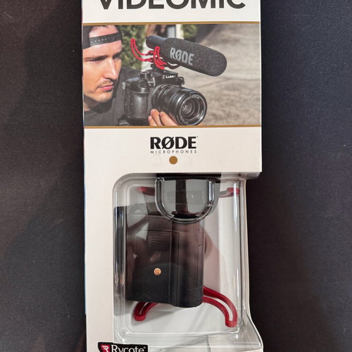 Μικρόφωνο Røde VideoMic με βάση Rycote Lyre και αχρησιμοποίητο