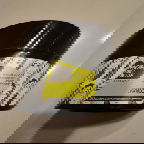 Natural body butter organic vanilla