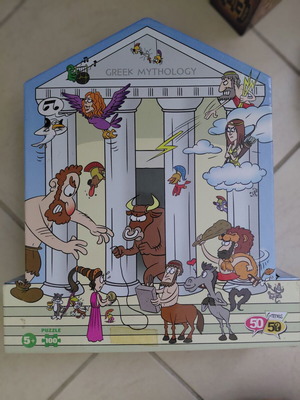 Puzzle Greek Mythology 100 pieces like new