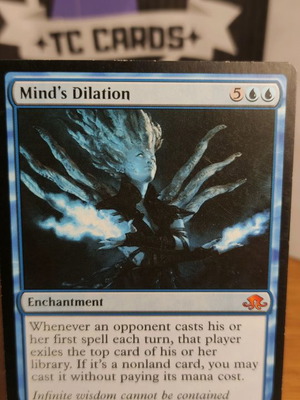 Mind's Dilation Magic the Gathering card like new, Shadows over Innistrad Mythic
