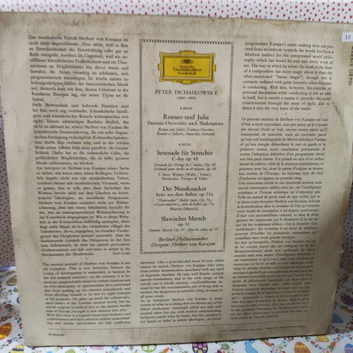 Peter Tschaikowsky Herbert von Karajan vinyl record used, classical