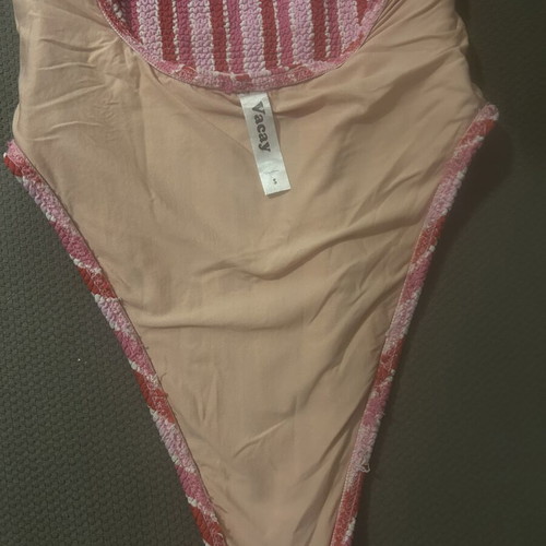 Vacay The Brand One-Piece Swimsuit like new, red and pink, size S