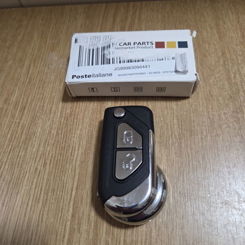 Car key case with 2 buttons compatible with Citroën DS3 and C3 new
