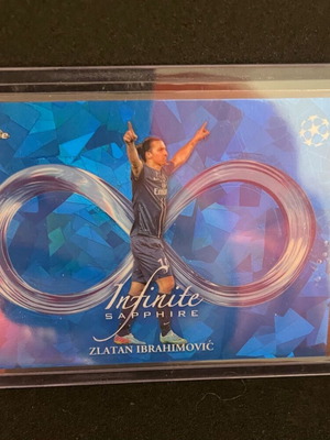 Zlatan Ibrahimovic Infinite Sapphire used sticker