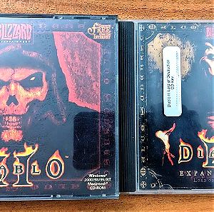 Diablo II & Lord of Destruction Expansion, Blizzard, ENGLISH, PC Game CD-Roms