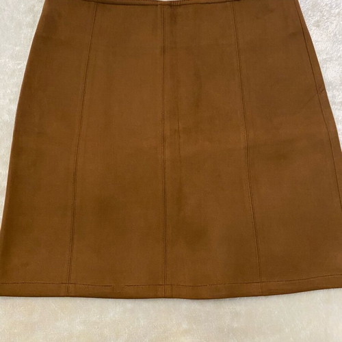 Women's short tan skirt new size L 40 12