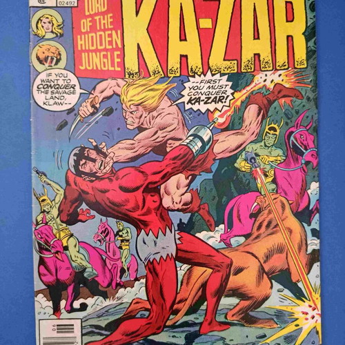 Kazar Vol 2 Comic 1976 used, grade FN