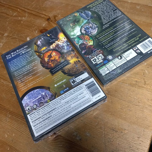 Spellforce 2 Shadow Wars and Dragon Storm PC games new