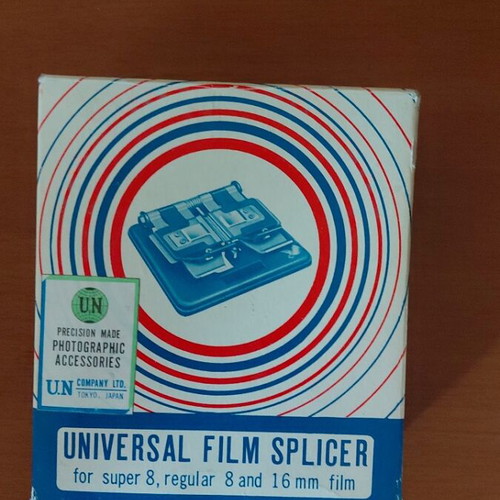 Universal Film Splicer vintage film splicing device
