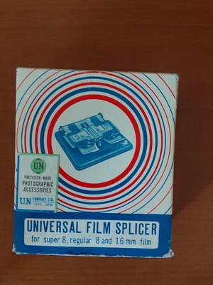 Universal Film Splicer vintage film splicing device