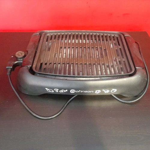 Rohnson electric grill plate used 2200W 40x30cm
