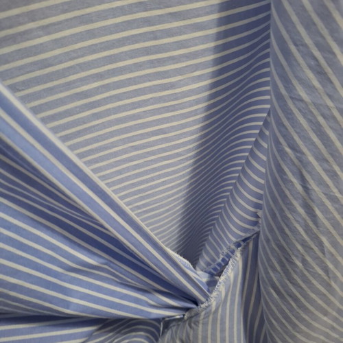 Zara Basic striped wrap shirt small, like new, blue and white