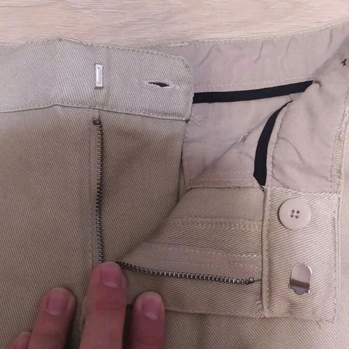Men's beige pants like new, size M/L