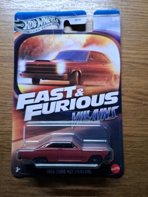 Ford 427 Fairlane 1966 Hot Wheels καινούργιο, Fast & Furious
