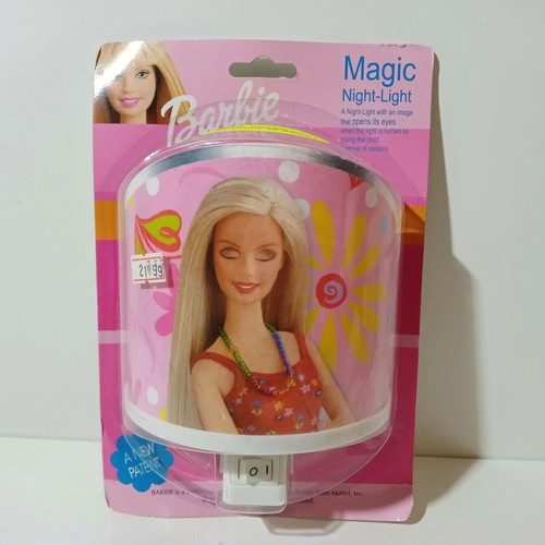 Mattel Barbie night light 1999 new European power 230V-50Hz