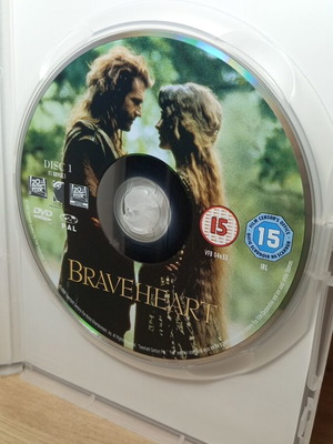 Braveheart DVD with English subtitles