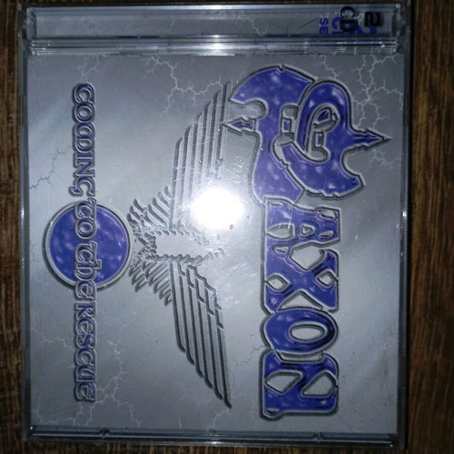 Saxon Live Coming to the Rescue double CD like new